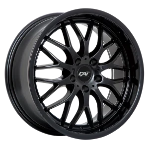 Dai Alloys – Passion – Black – 17″x7.5″ 45mm – All weather Wheels – DW4617002